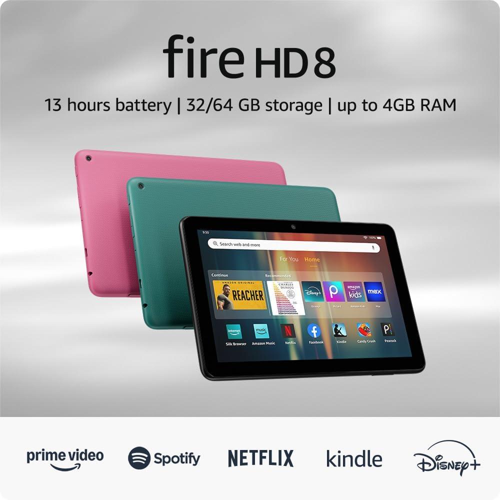 Fire HD 8 Tablet: Durable, tested,��랙—Perfect for Outdoor Fun!…