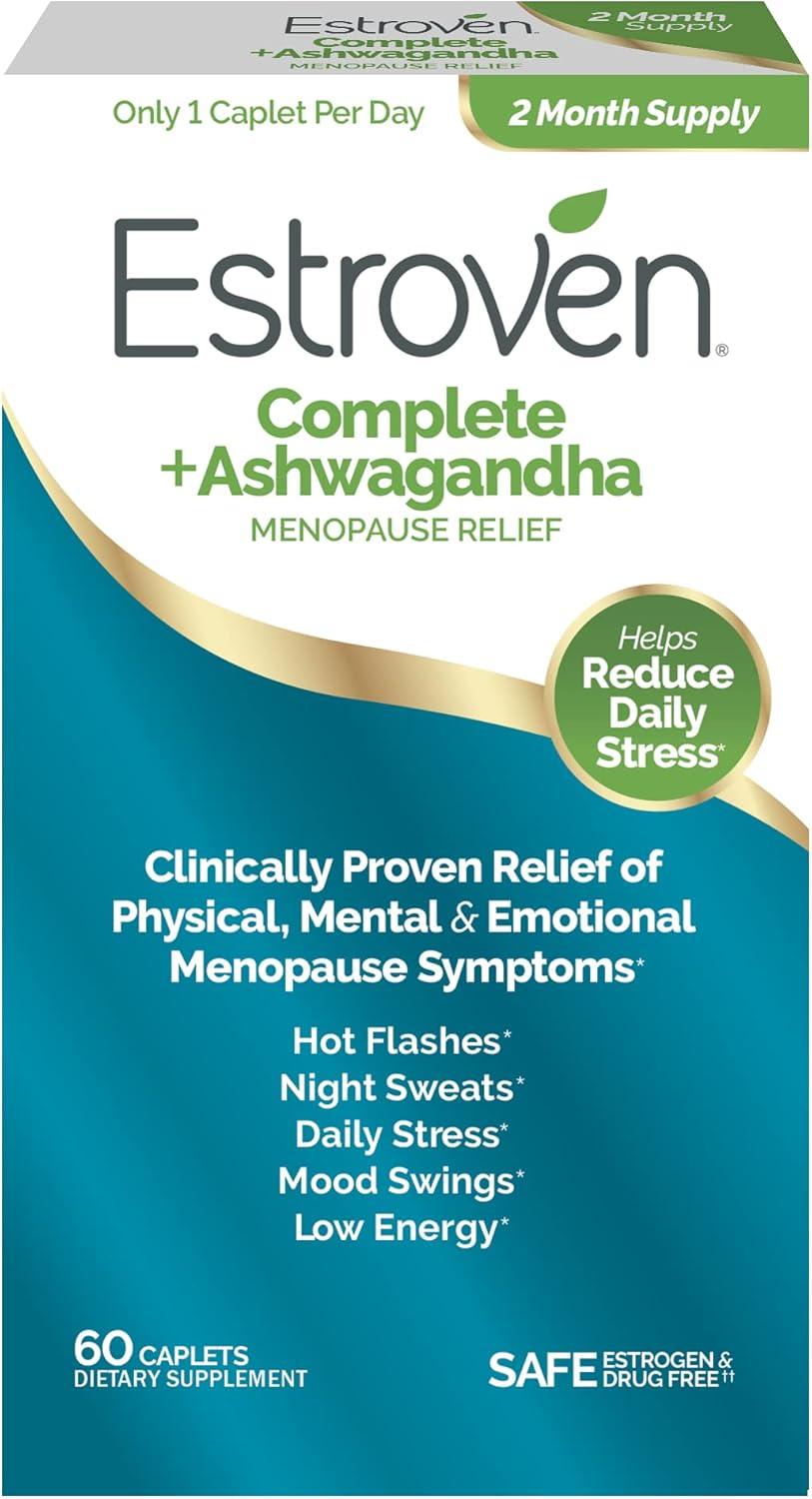 Estroven vs. Ashwagandha: Tested Relief for Menopause Night Sweats... (Shocking Pairing!)