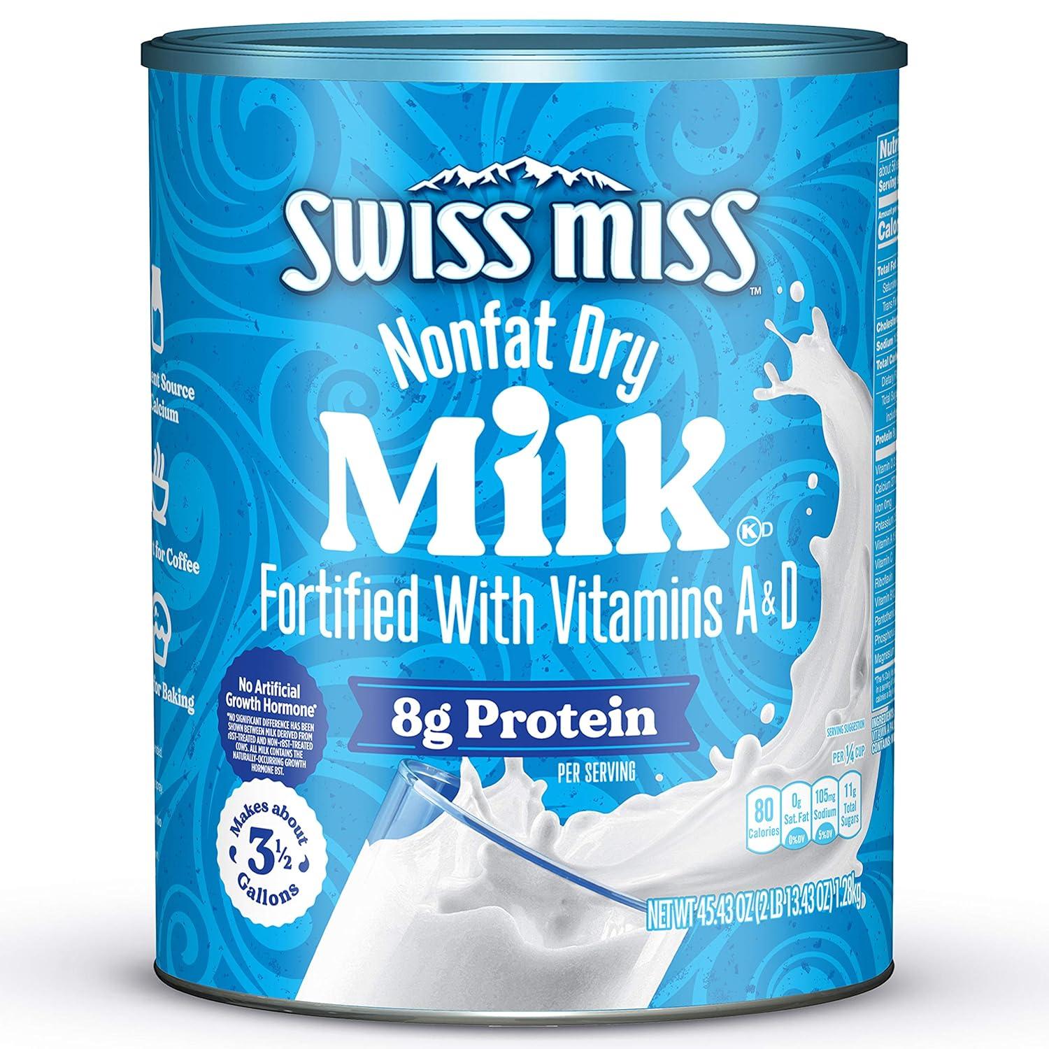 Swiss Miss Nonfat Vitamins Tested Versus 3-Gallon Value… Alert Milk Buyer!