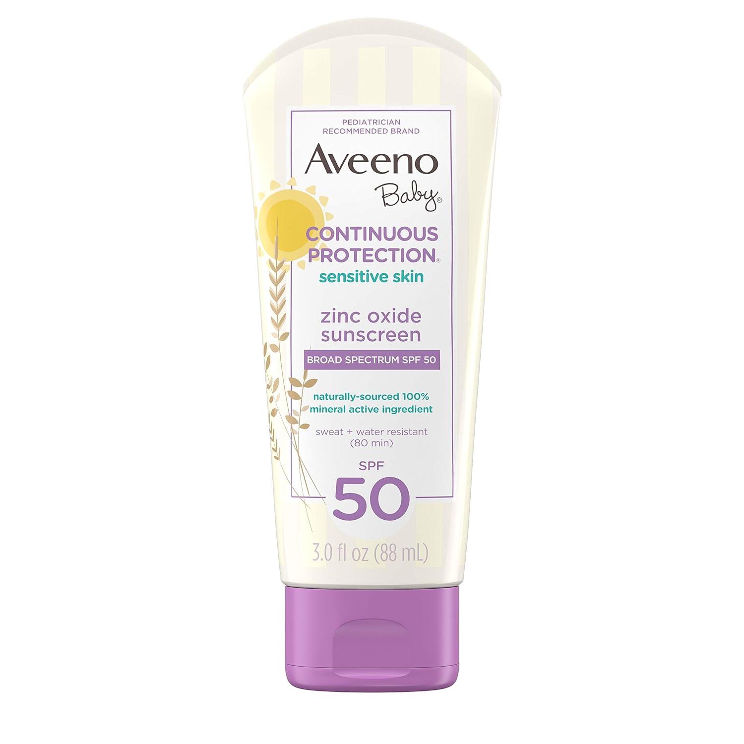 Surprising Sunscreen Compared: Aveeno Baby vs. Sensitive Skins... It’s A Showdown!