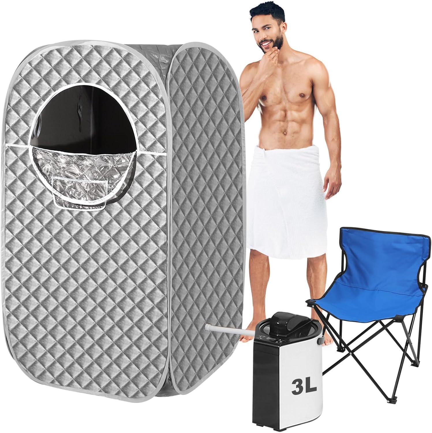 Portable Steam Sauna vs. Trendy Choice: Tested Sauna Box with UV