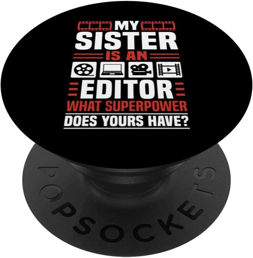 My Sister's tested PopGrip versus PopSockets: Surprising Editor Use Case