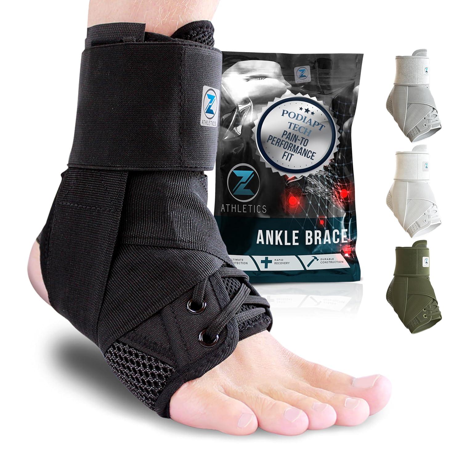 Surprising Support Compared Across Ankle Injuries... Lace-Up Z braces for All!