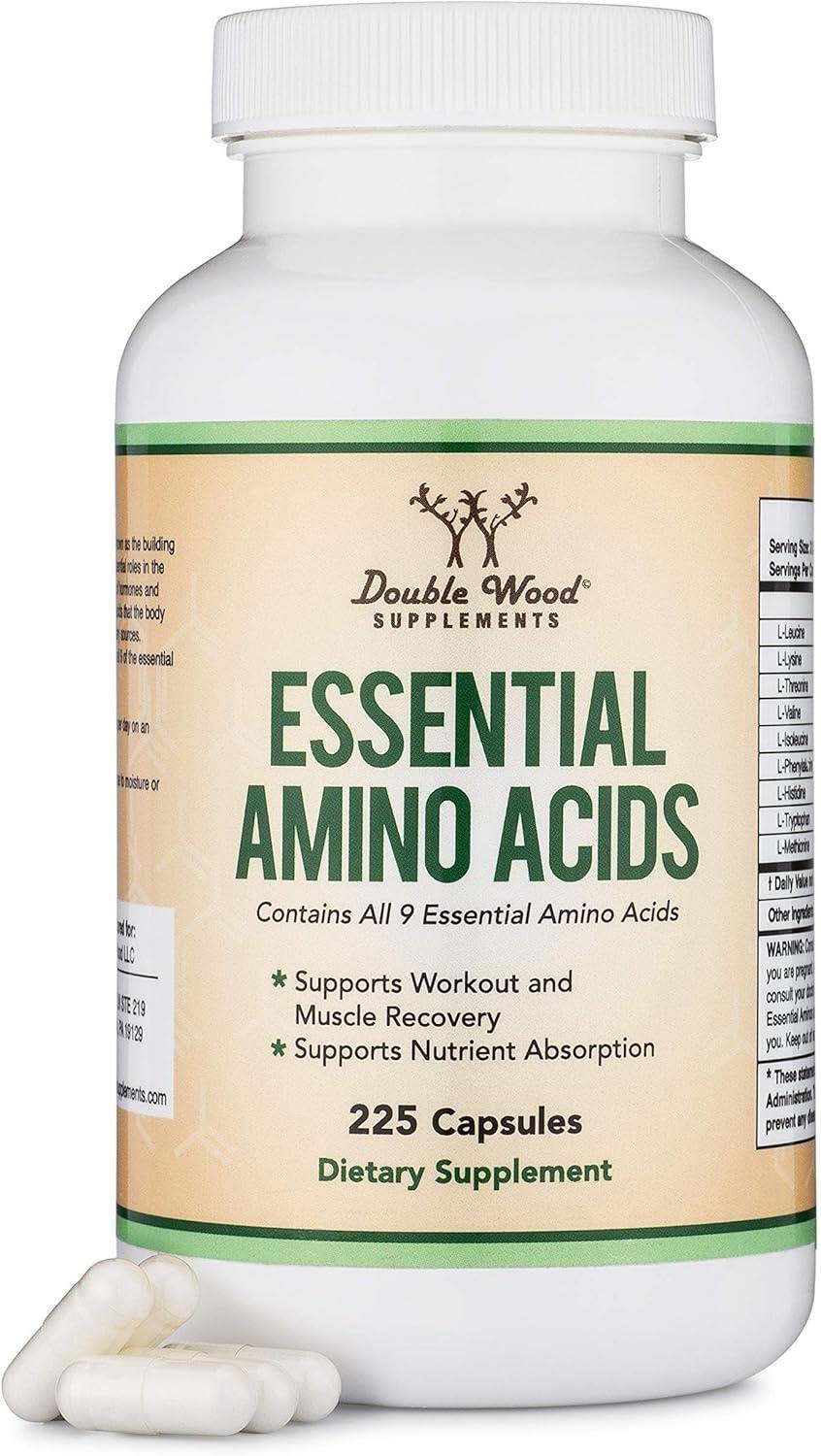 Double Wood EAA vs. BCAA Boost Versus Gluten-Free Test: 225 Capsules Reveal All