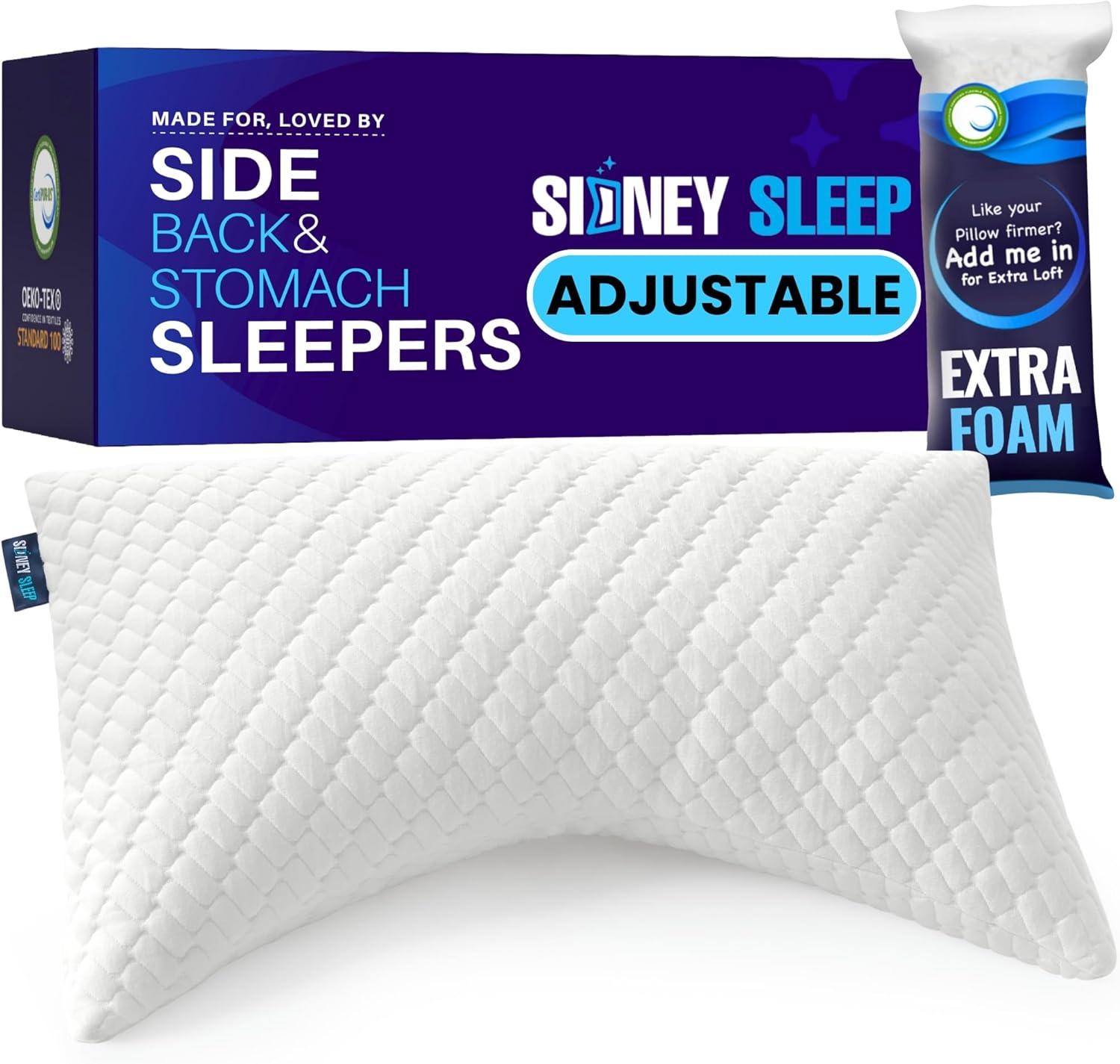 Sidney Sleep: Customized Support vs Pain Relief tested for Back/Side Users… (Queen Size惊喜)