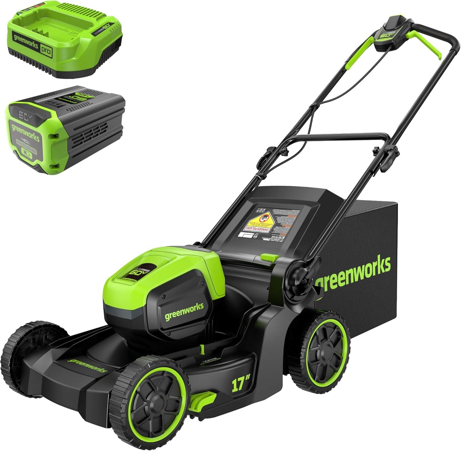 Greenworks 60V Lawn Mower Versus Competitor:的效果？