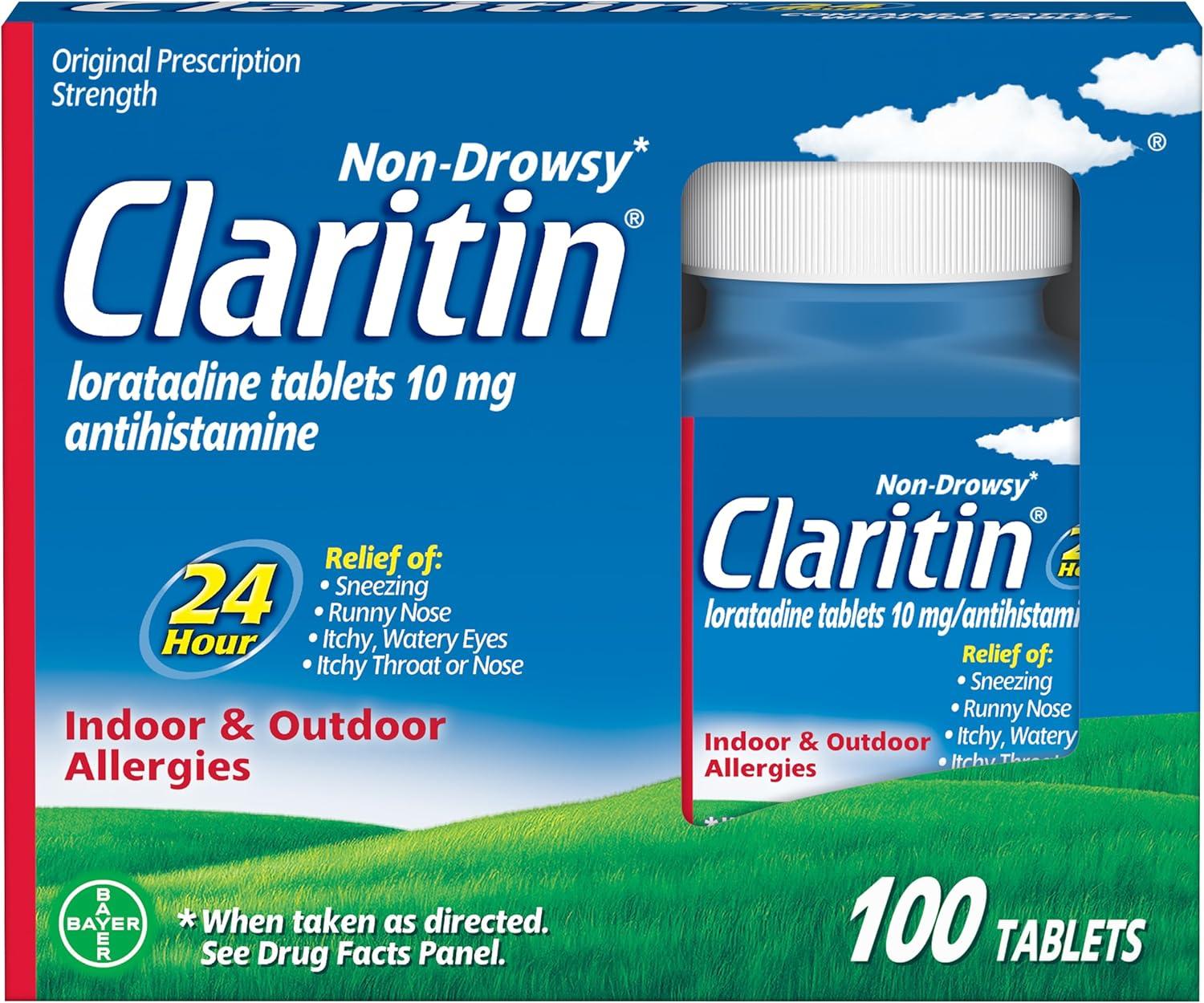 Claritin vs. seasonal allergies: Tested 24hr non-drowsy relief for adults