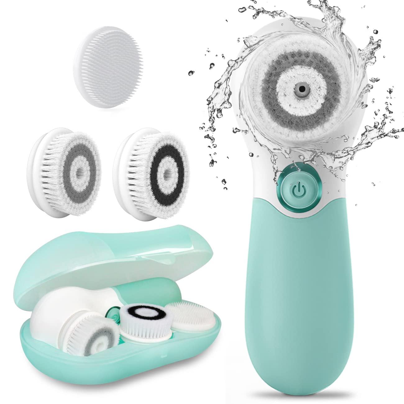 Electric Brush Cleans Face, Tests Insights Compared Blackhead Season...Use Case Deep Clean