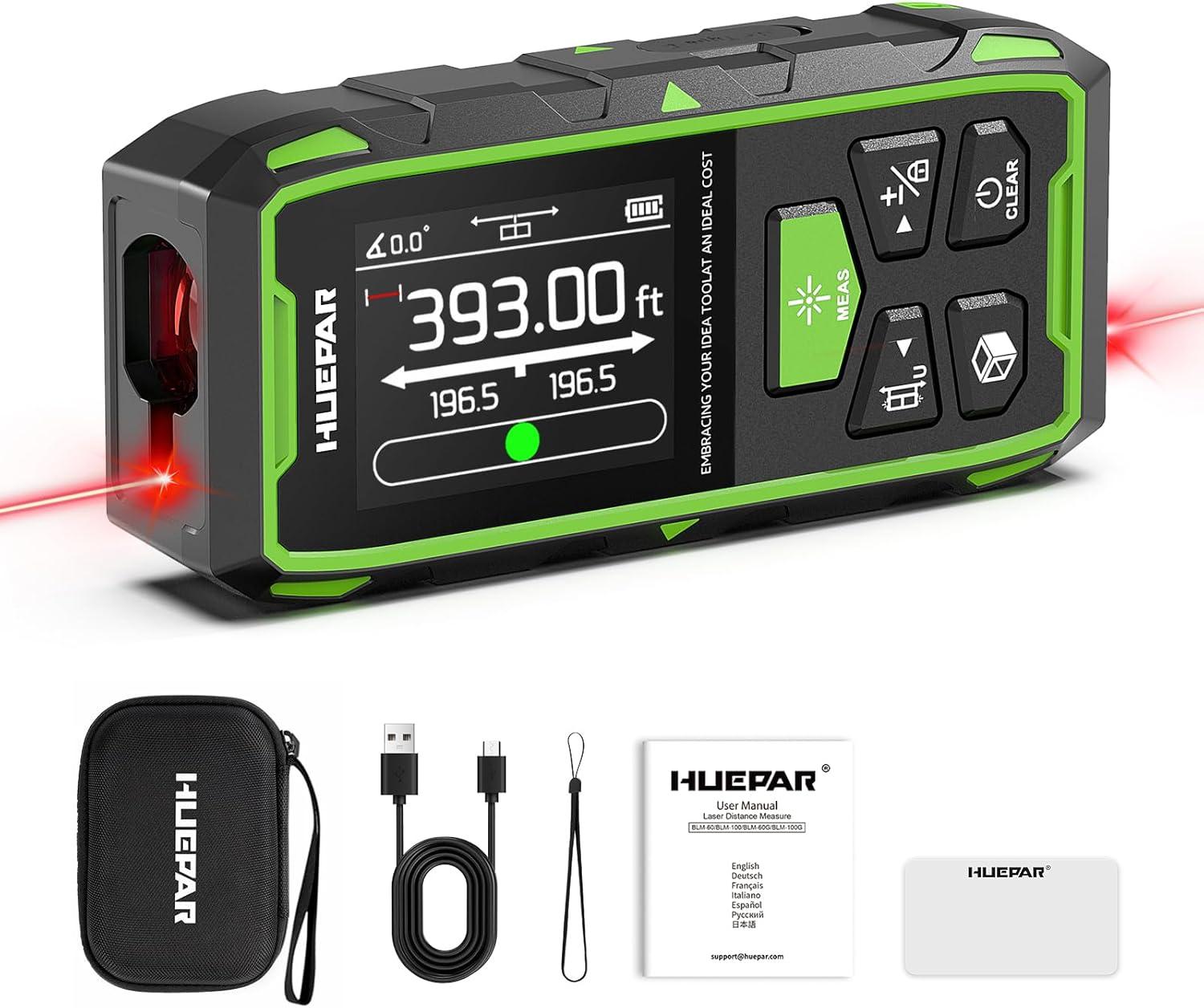 Huepar Laser Showdown: Dual Tested Accuracy, Rechargeable Grip, Surprising Insights for Space Edge Use Case