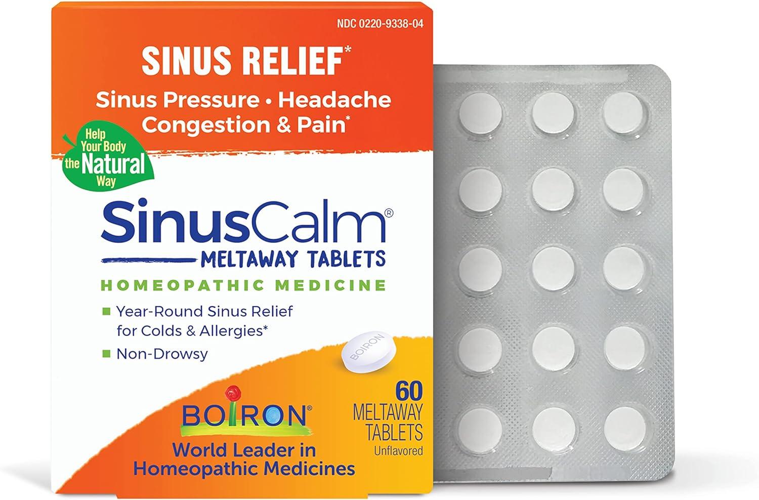 Boiron SinusCalm vs. Relief: Surprising Insight on Seasonal Congestion... Science-Backed Solution