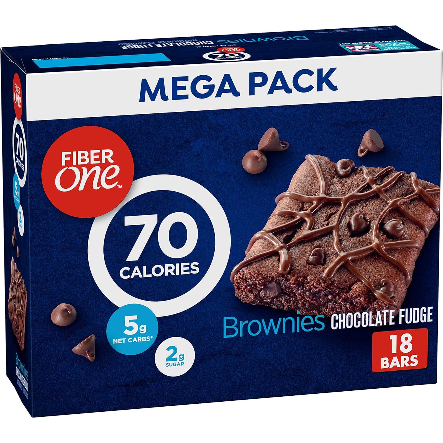 Fiber One 70 Calorie Brownies Versus Chocolate Fudge: Tested taste vs. guilt-free crunch!