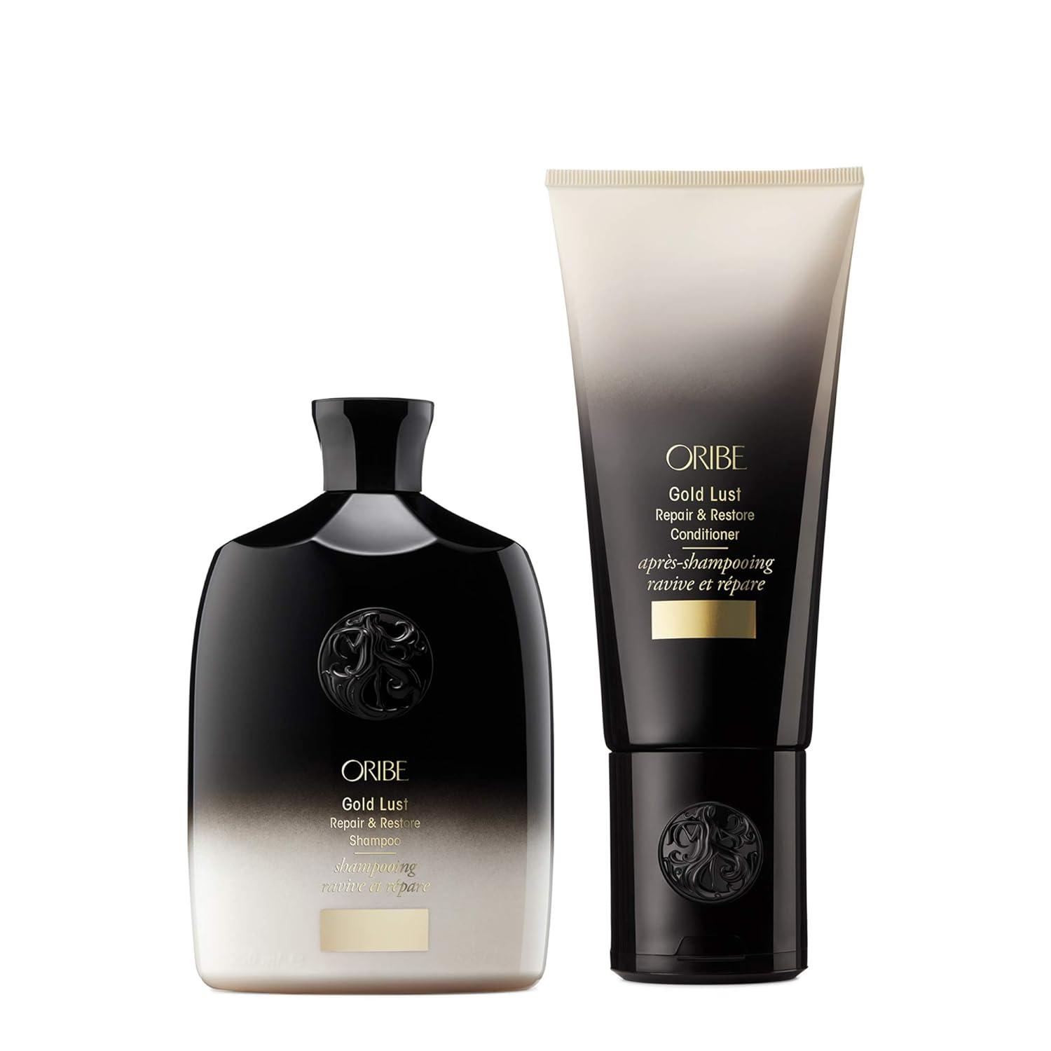 Oribe vs. Gold Lust: Shampoo's Hydration, Conditioner's Silk... Showdown!