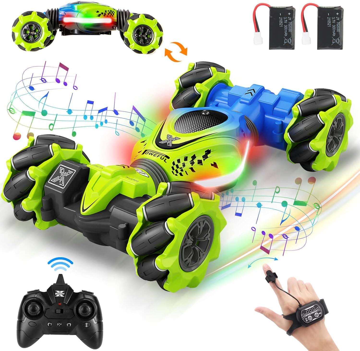 Tested: Gesture RC Car Versus Remote - Drift, Music, Lights Trip!