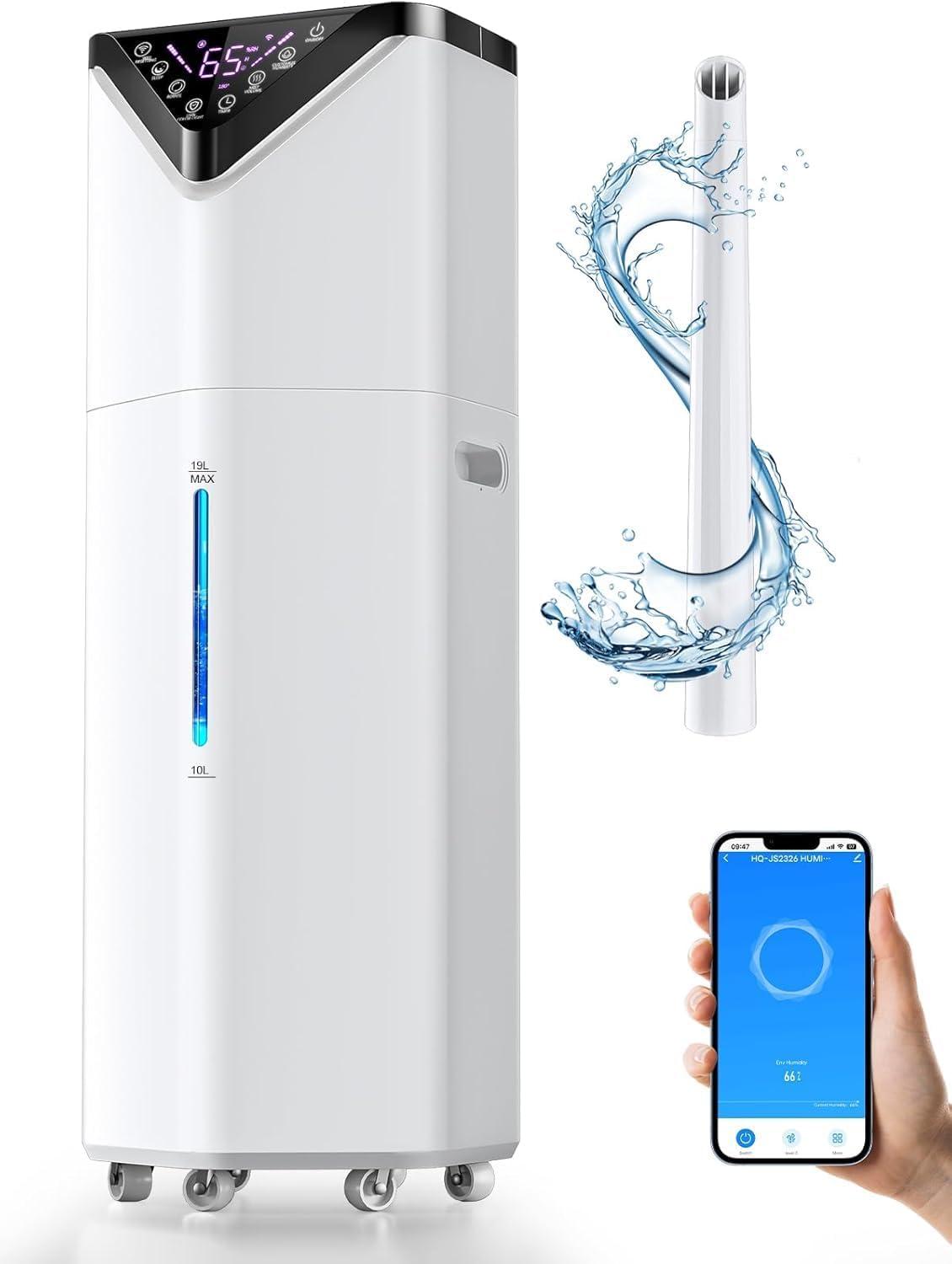 19L Humidifier vs. 5Gal Large Room: Quiet vs Auto Mist… Surprising Insight for Home Offices