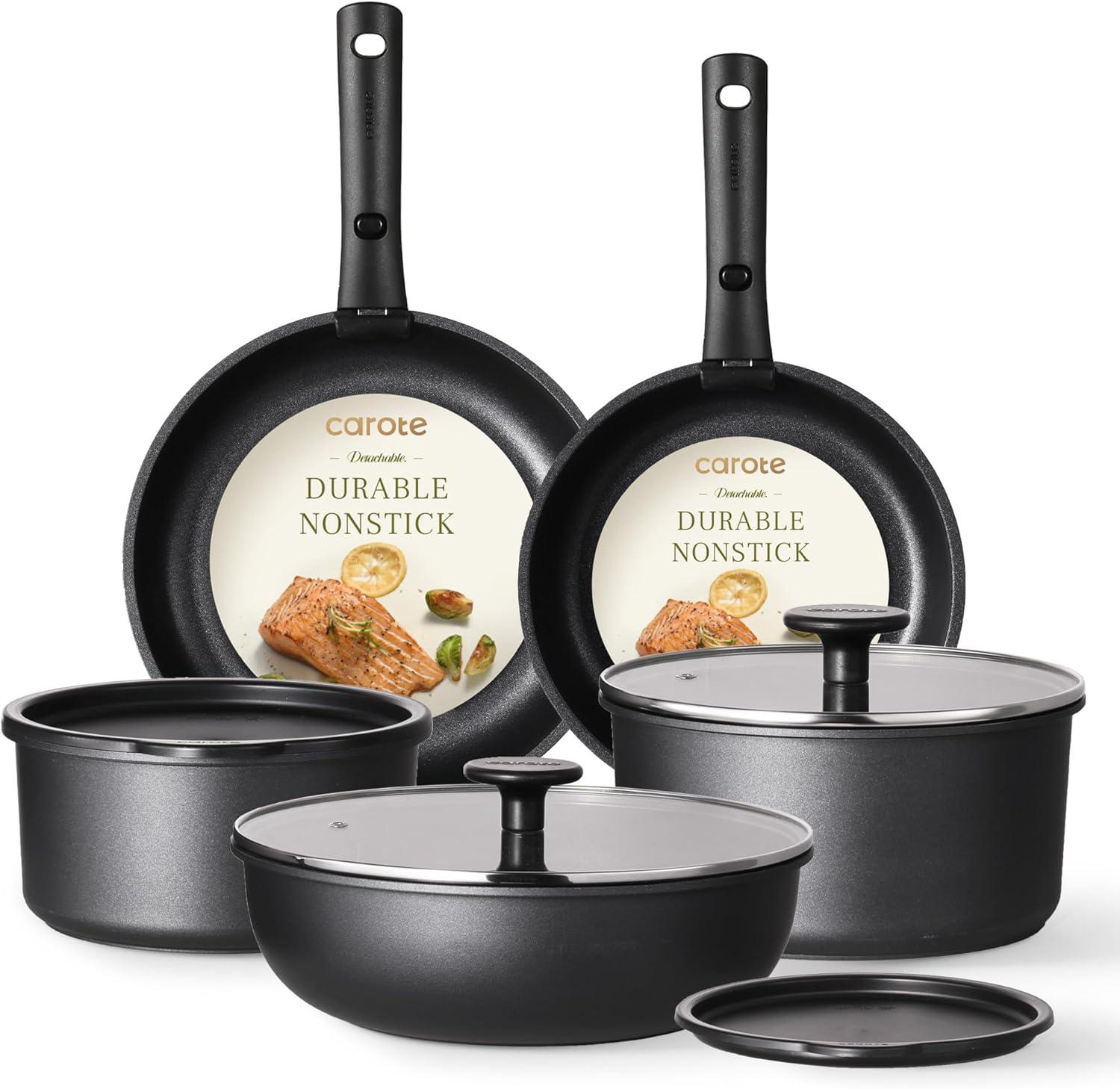 Carote Nonstick Cookware Set Versus: Surprising Heat Tolerance Revealed