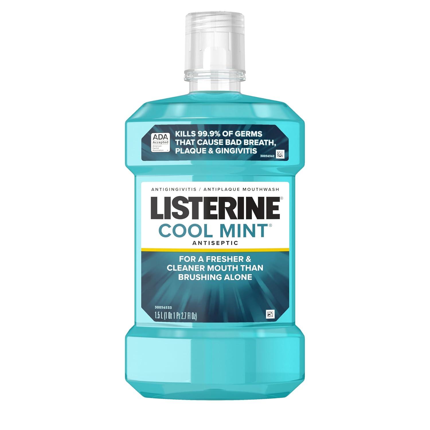 Cool Mint Mouthwash Versus Plaque: Tested For Fresher Mouth... Truly!