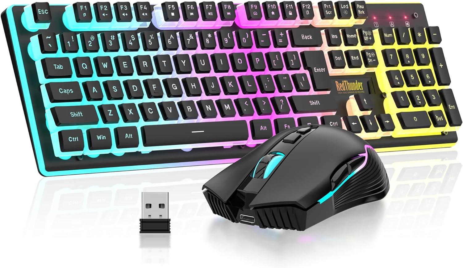 RedThunder K10 Showdown: Tested RGB Wired Keyboards vs. 7D DPI Mice