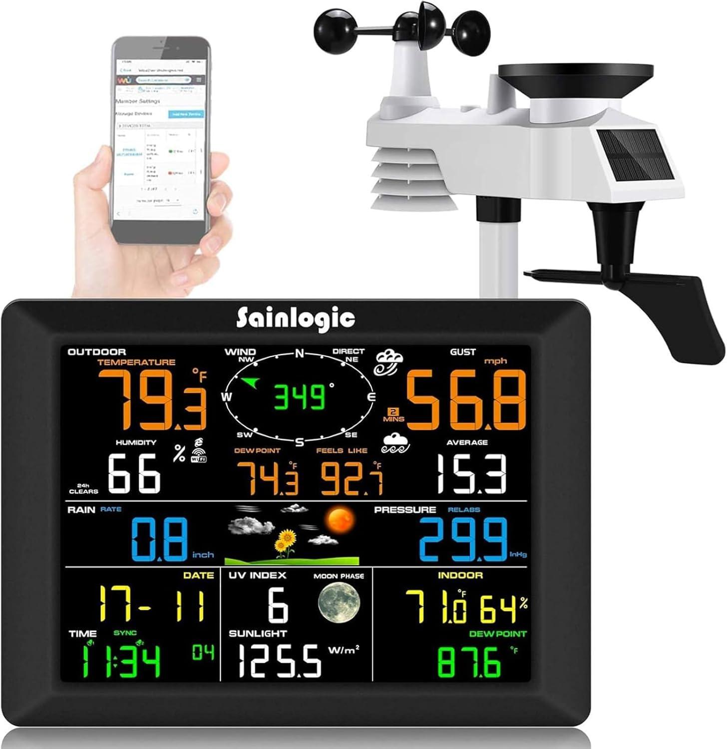 Wireless Weather Station Showdown: Large Display vs. Rain Gauge, Tested春季 Insights
