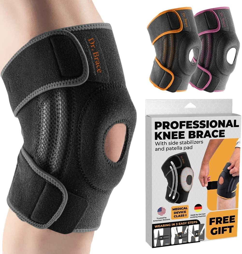 Kompared: Brace Elite Knee Support With Side Stabilizers... See How It Helps恢复