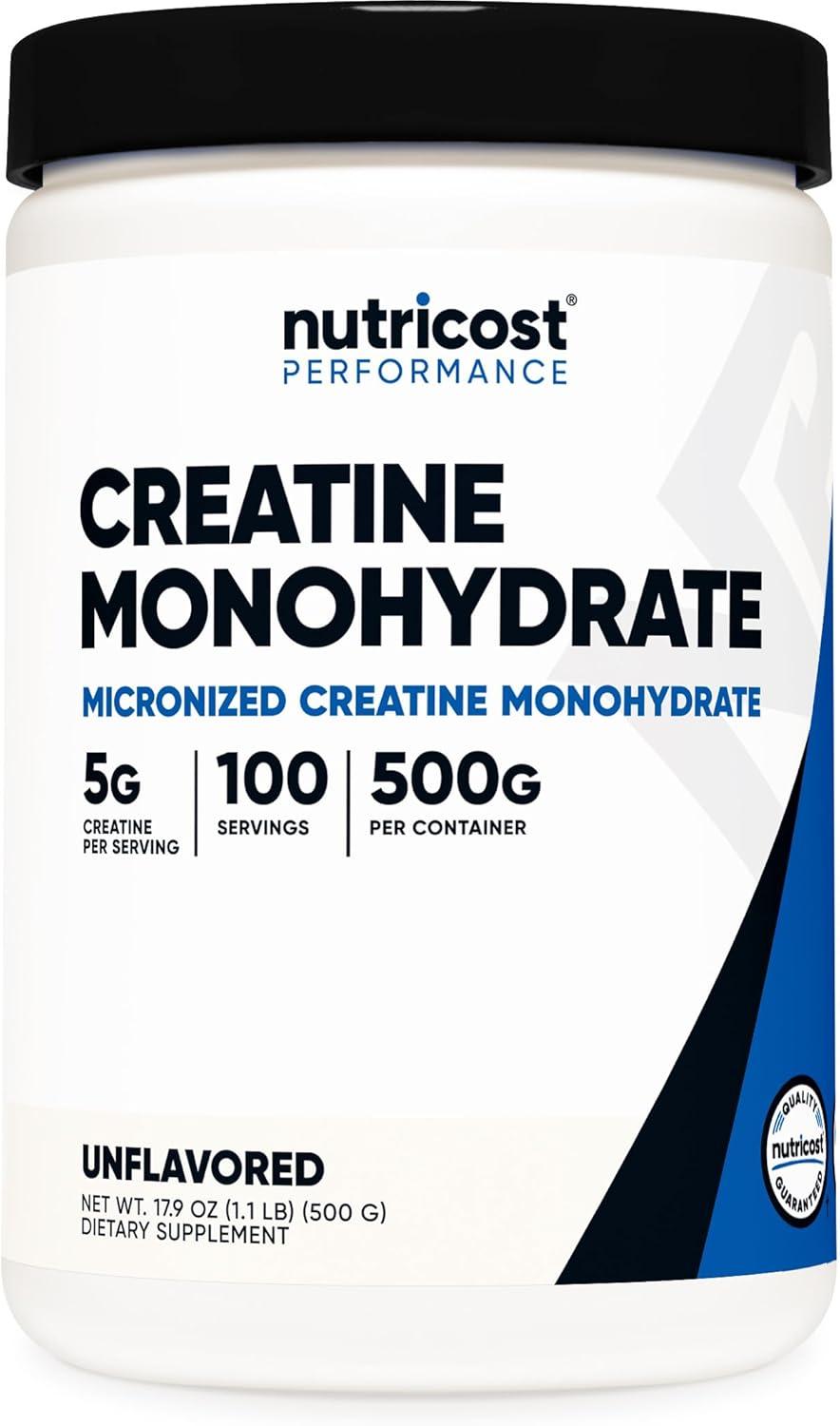 Micronized Creatine Versus Tested Benefits... 500G Insight!
