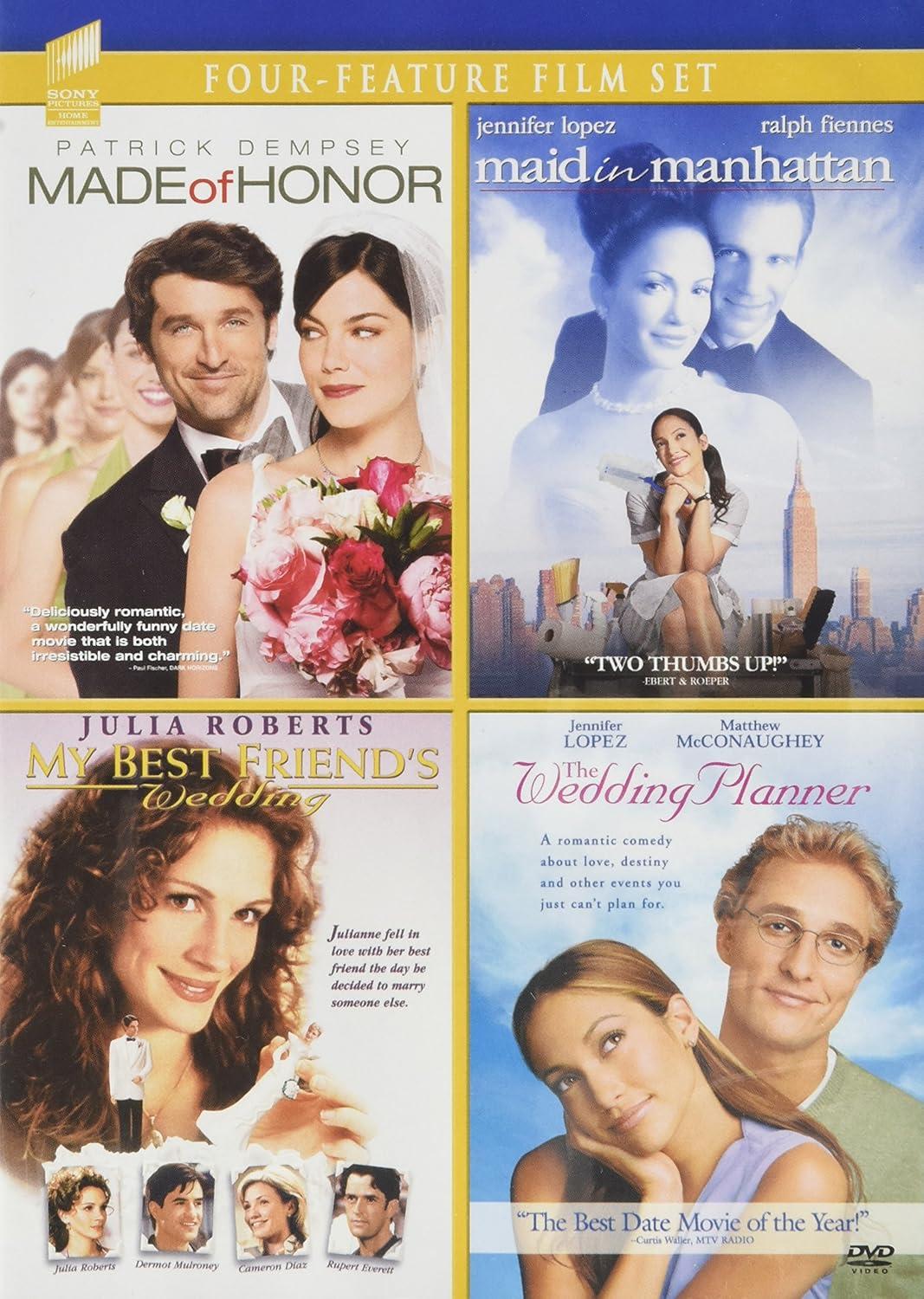 Wedding planner vs. love movies... tested on DVD: Surprising insight for buyers