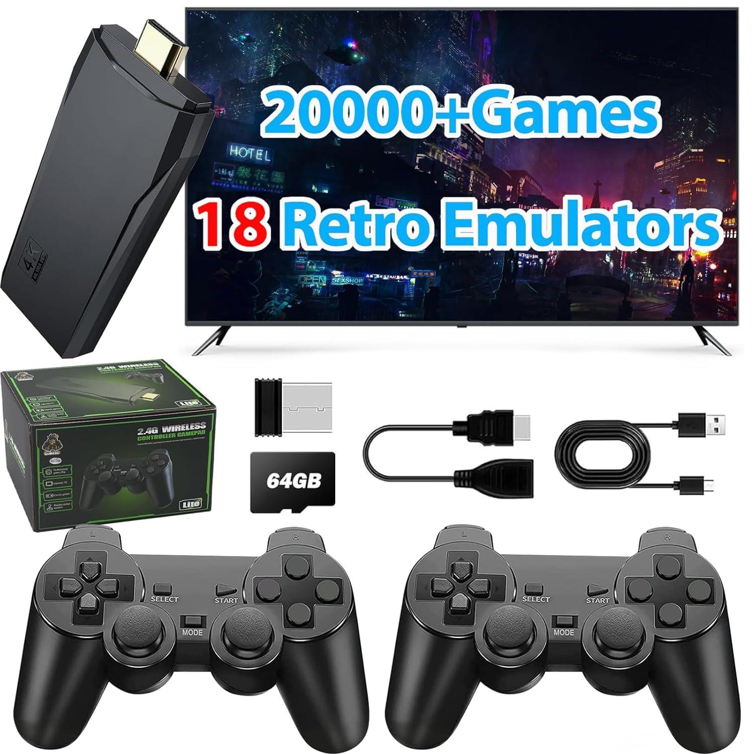 Wireless Retro Console Compared: 20000 Games, 4K, Tested… Upgrade or Stay Retro?