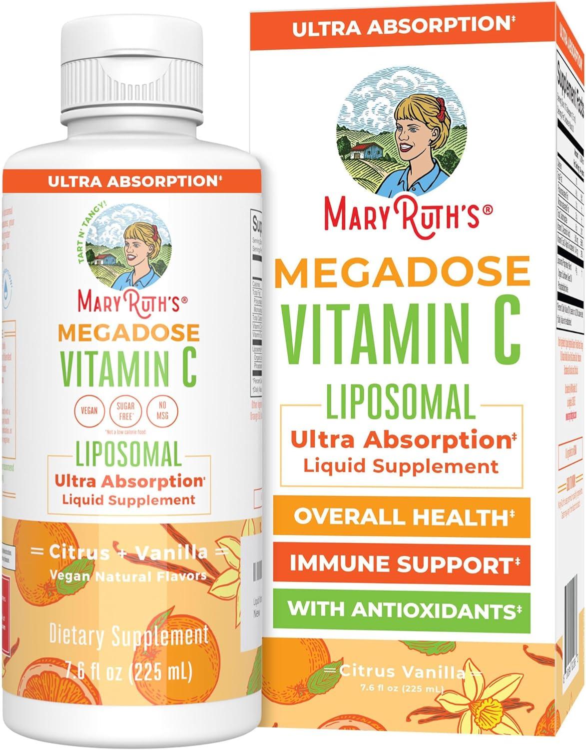 MaryRuth's Megadose Vitamin C vs. Ordinary - Surprising Vegan Skin Boost!