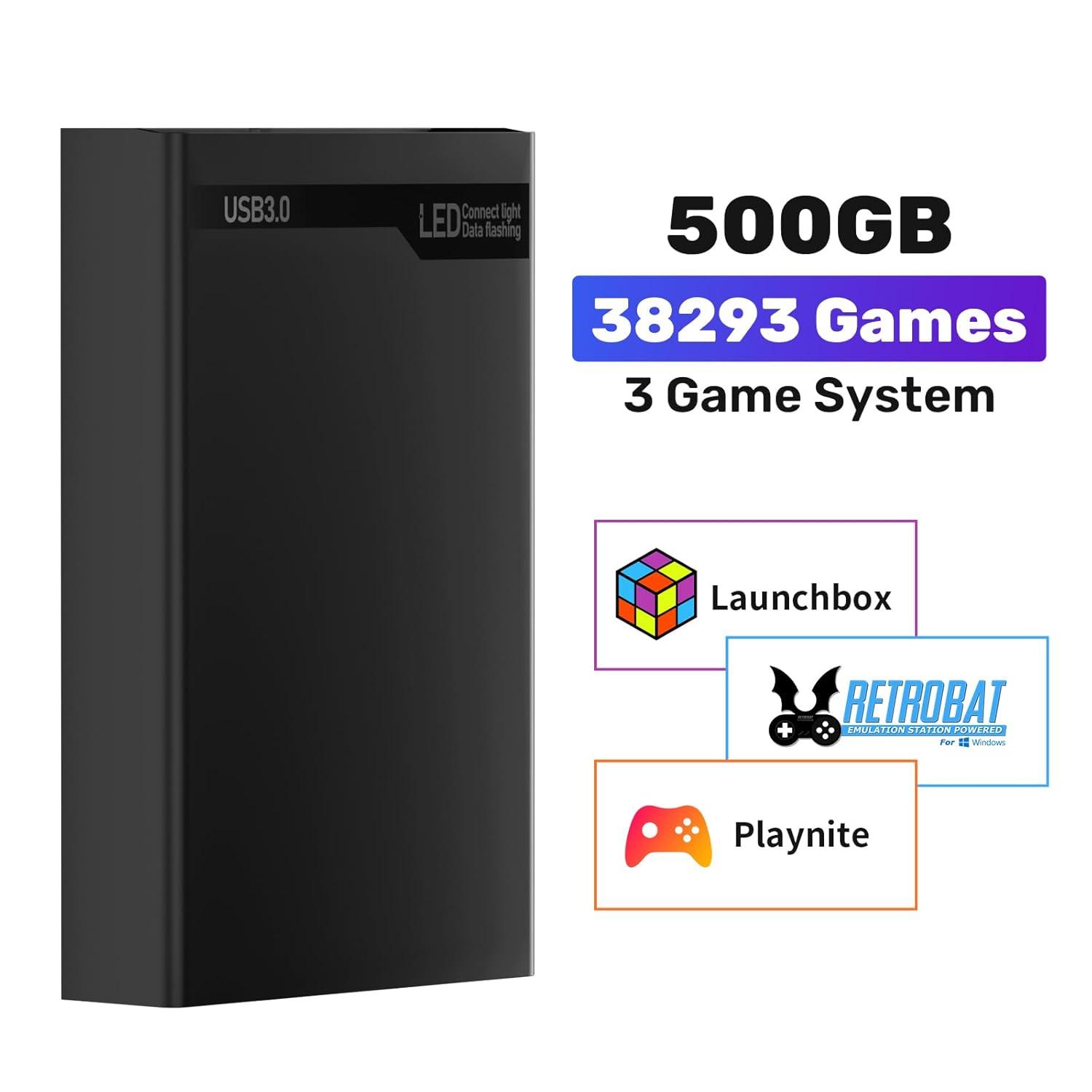 500GB Console With 50+ Emulators vs. PC: Tested Gamers' Delight!