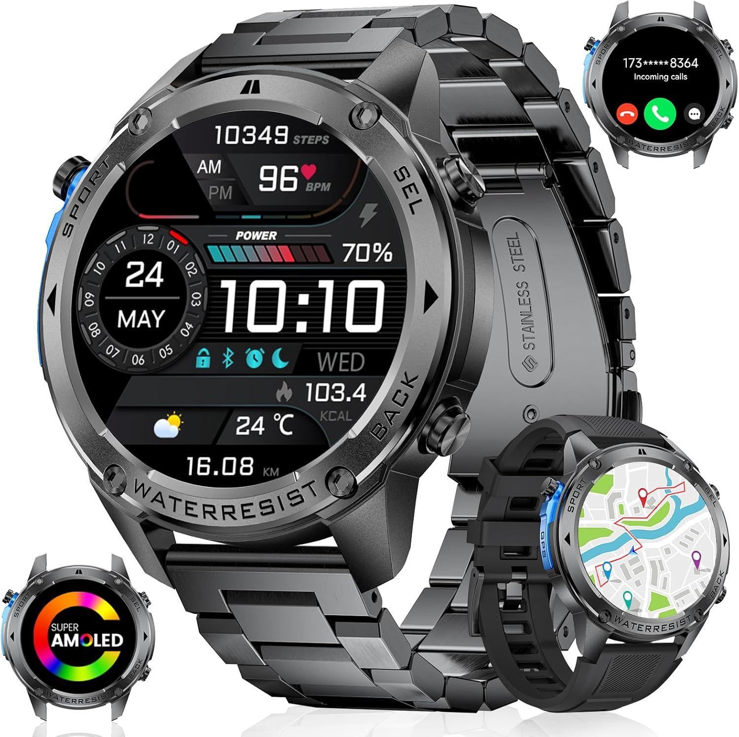 GPS Smartwatch Compared: Tested Benefits, AMOLED Display, Sports Modes… Wearable Tech Insights