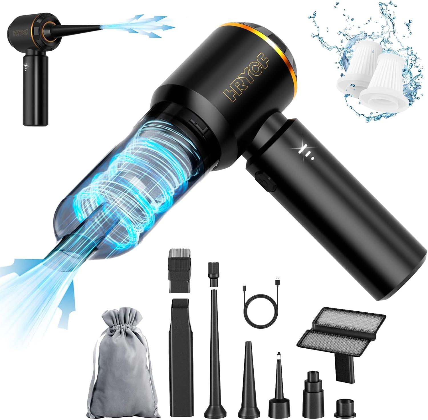 Handheld Versus Car Vacuum: Tested 20000PA Power Insight... Small & Rechargeable!
