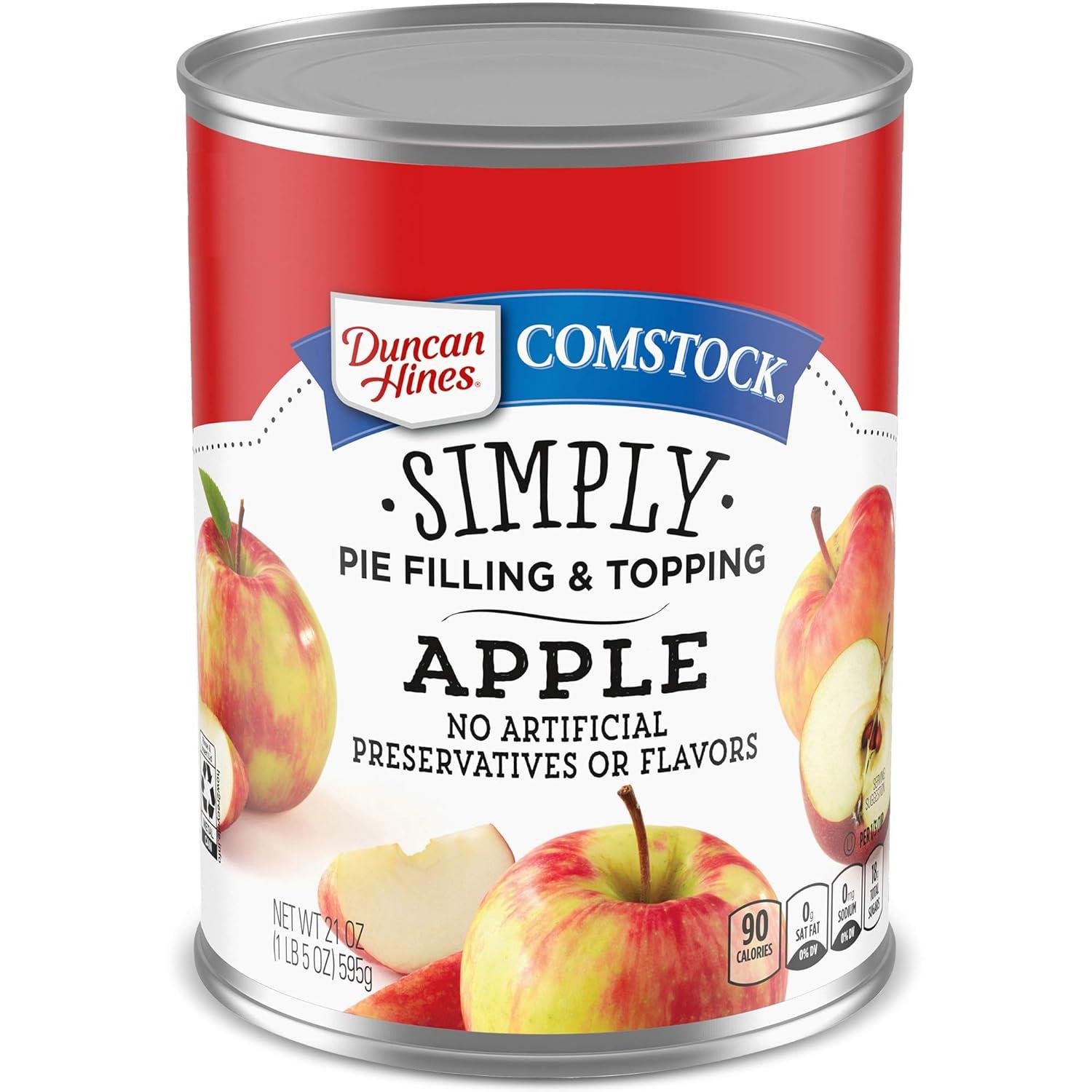 Simply Pie Showdown: Duncan Hines vs. Comstock Apple Filling, Tested