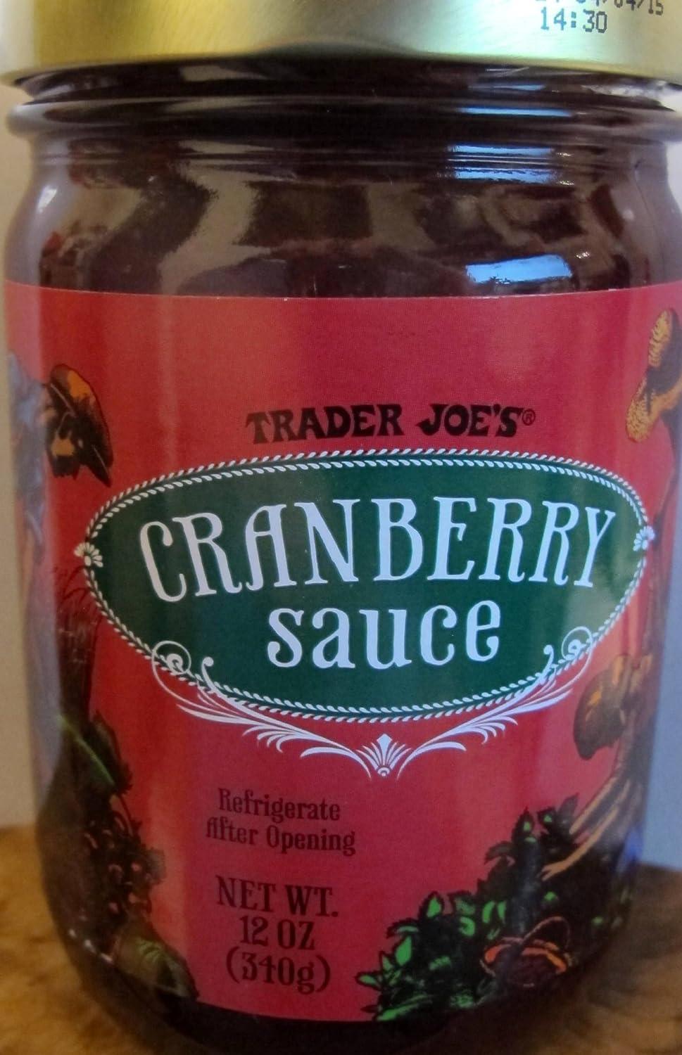 Trader Joe's Cranberry Sauce Compared: Unexpected sweetness meets整 luscious whole berries