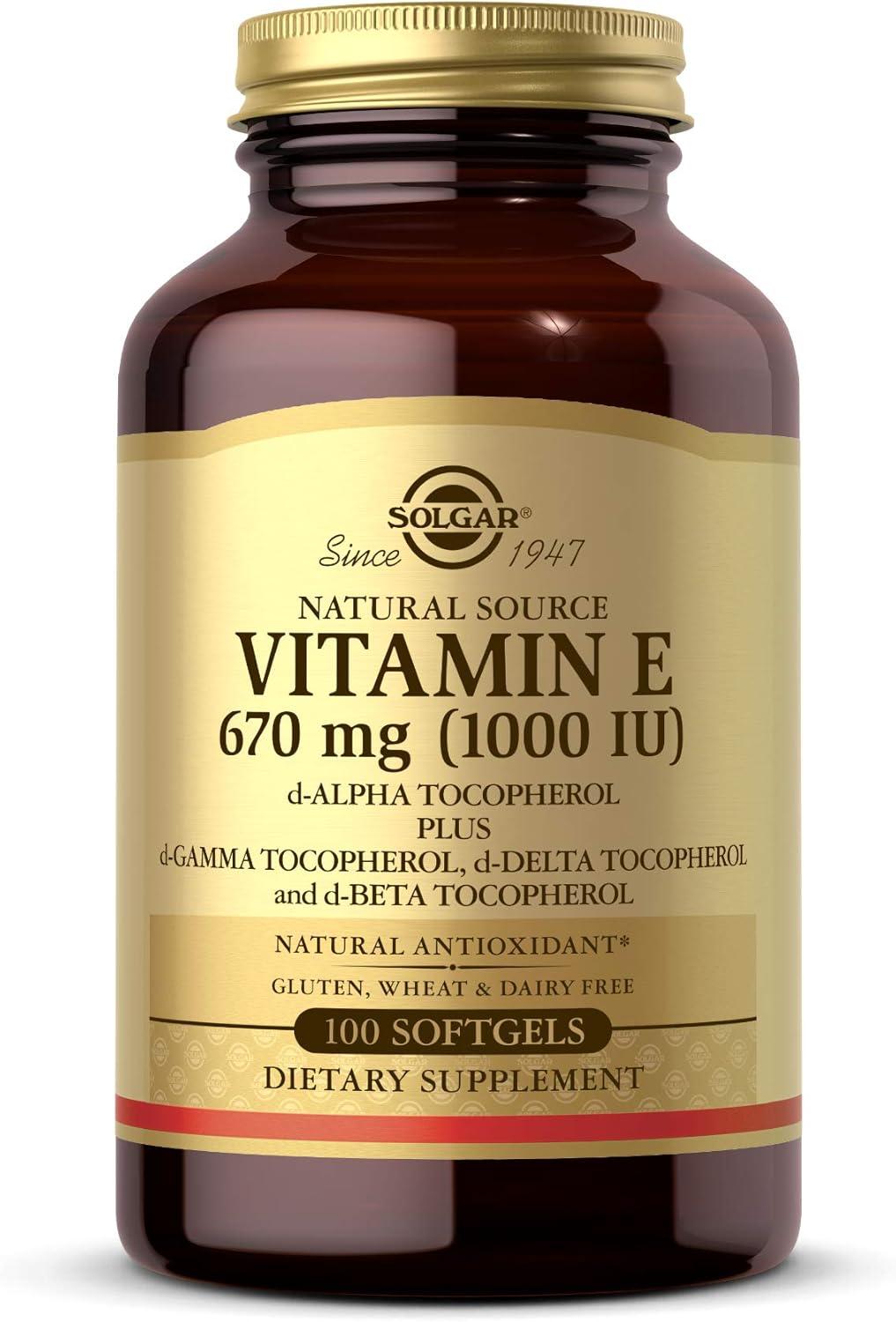 Solgar Vitamin E vs.工况: Tested Gluten-Free Antioxidant Insight