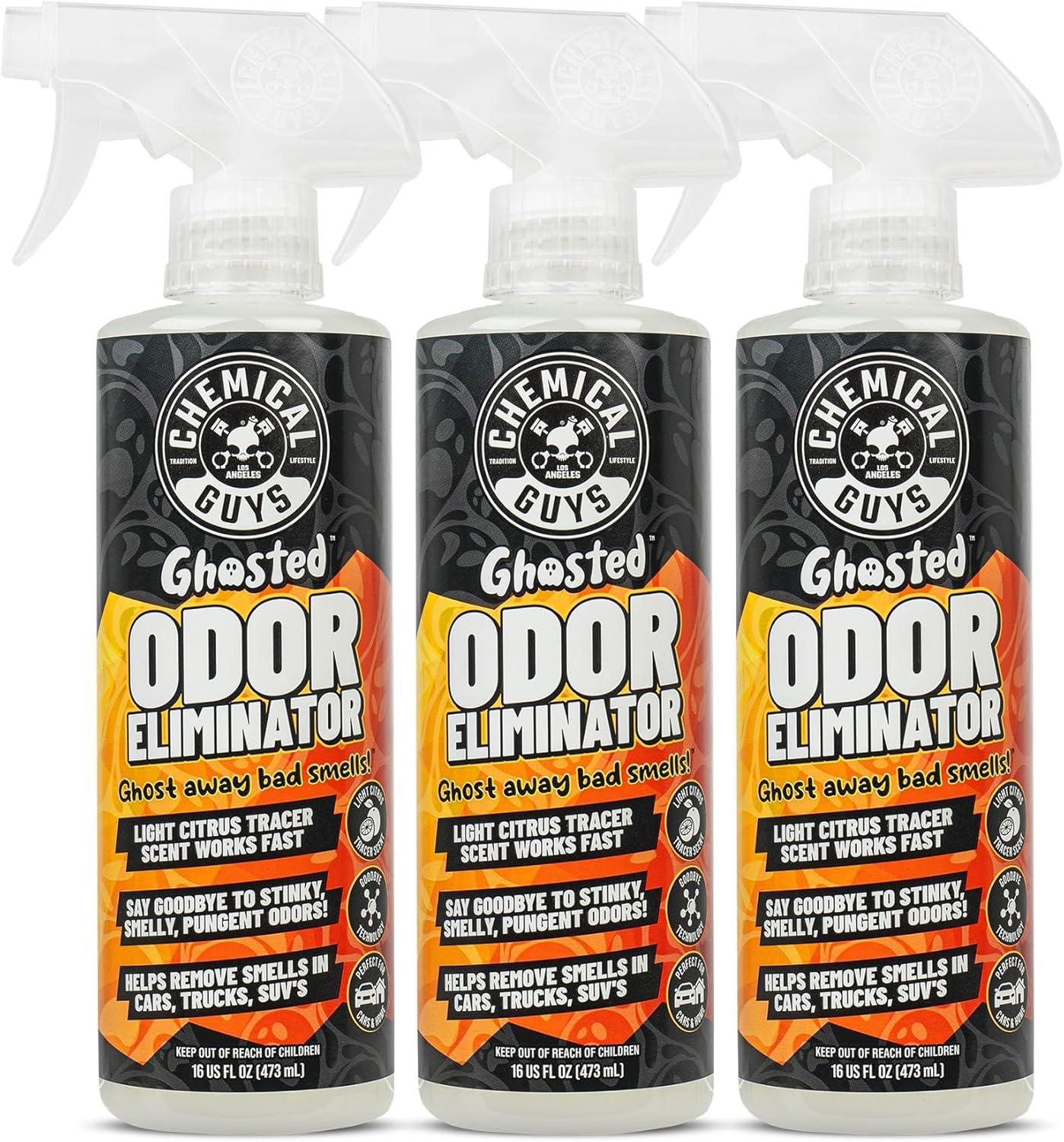Testing Odor Eliminators: New Car vs. Ghosted Showdown