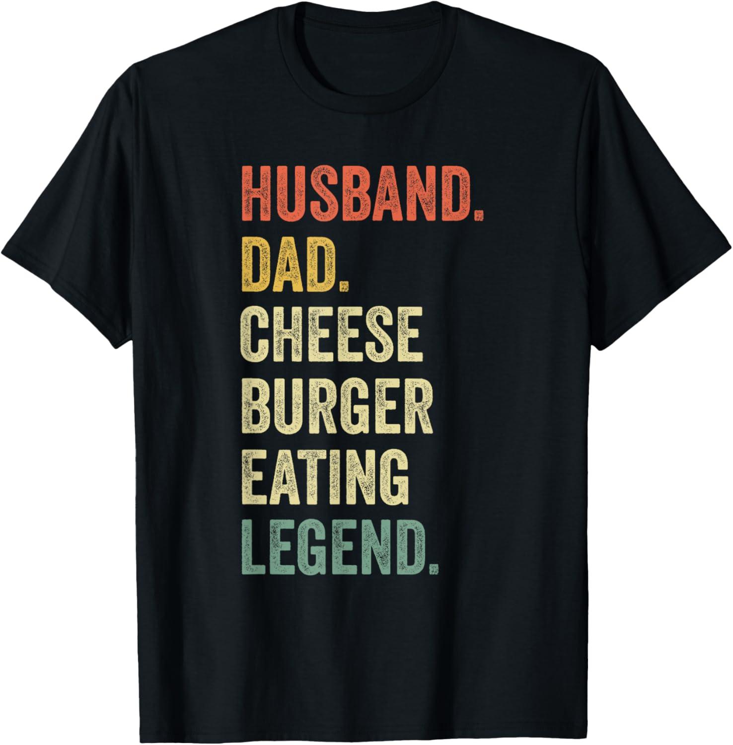 Funny Burger Gift Compared: Surprising T-Shirt Insights...Cheesy Dad Style! (46)