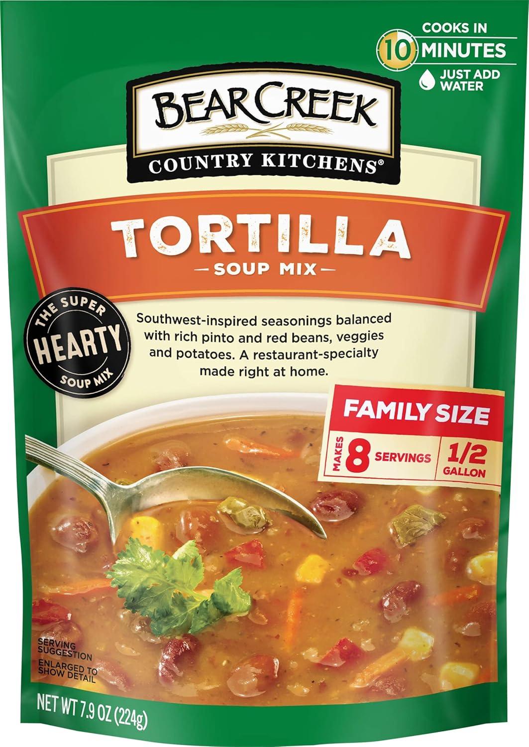 Bear Creek Soup Mix, Tortilla vs. 7.9 Ounce: Tested Recipe Twist... Surprising Delight!
