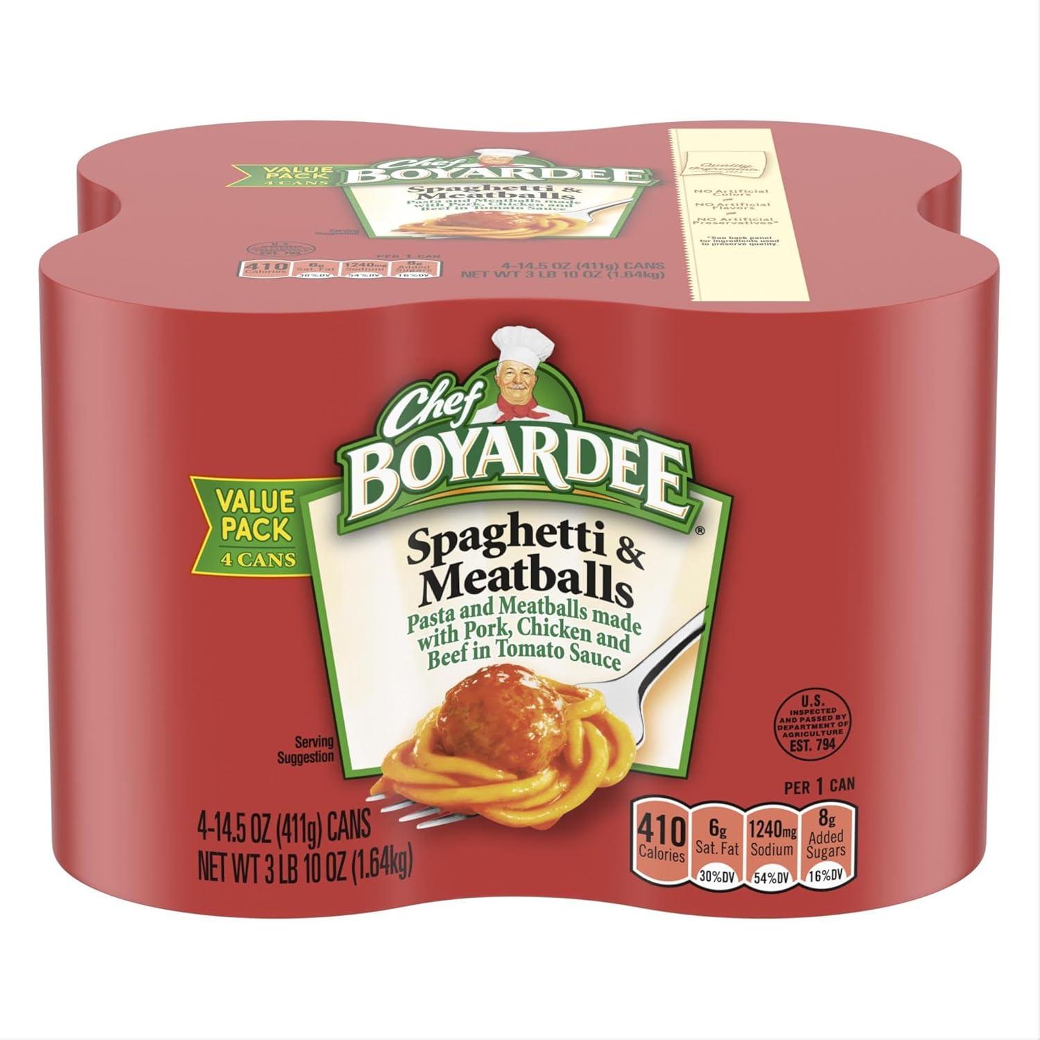 Spaghetti Meatballs Tested Versus Pick: 4-Pack Insights