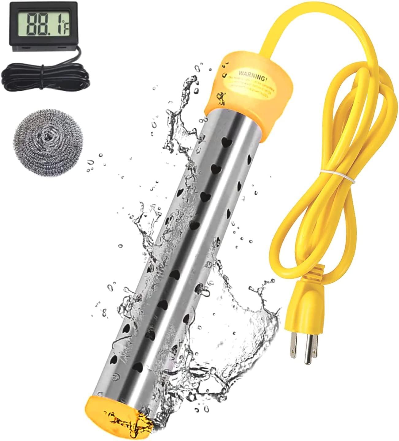Immersion Heater Showdown: 304 Cover vs Digital Thermometer... Fast Heat Hack!