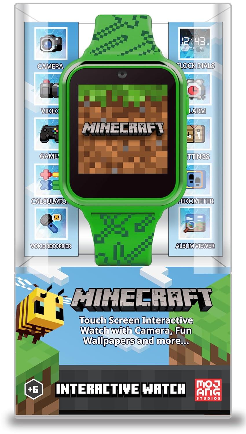 Minecraft Smart Watch Showdown: Camera Versus Pedometer For Kids... tested!
