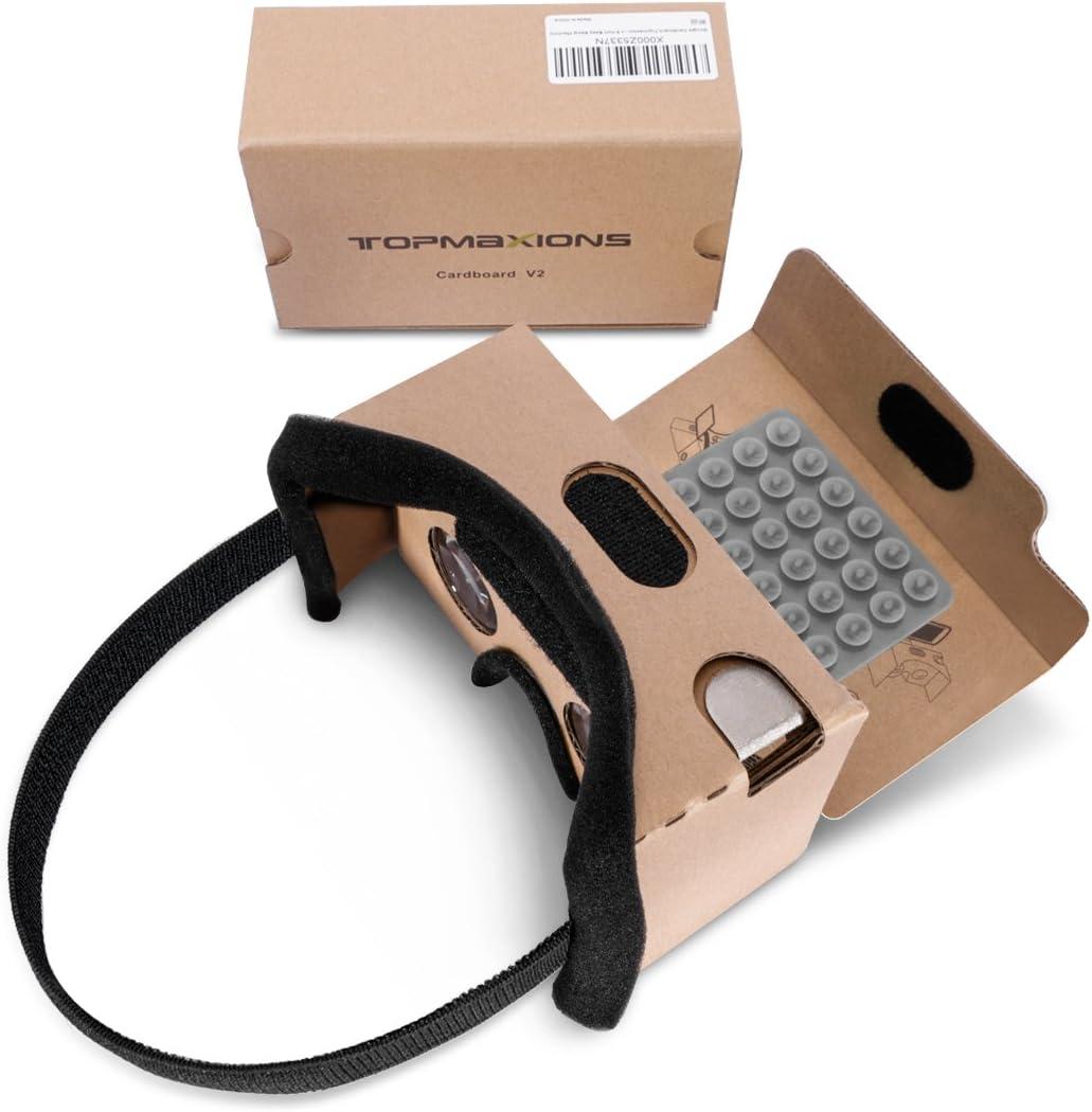 Google Cardboard vs. Topmaxions 3D VR: Tested Virtual Reality Handsets for 2019 Buying