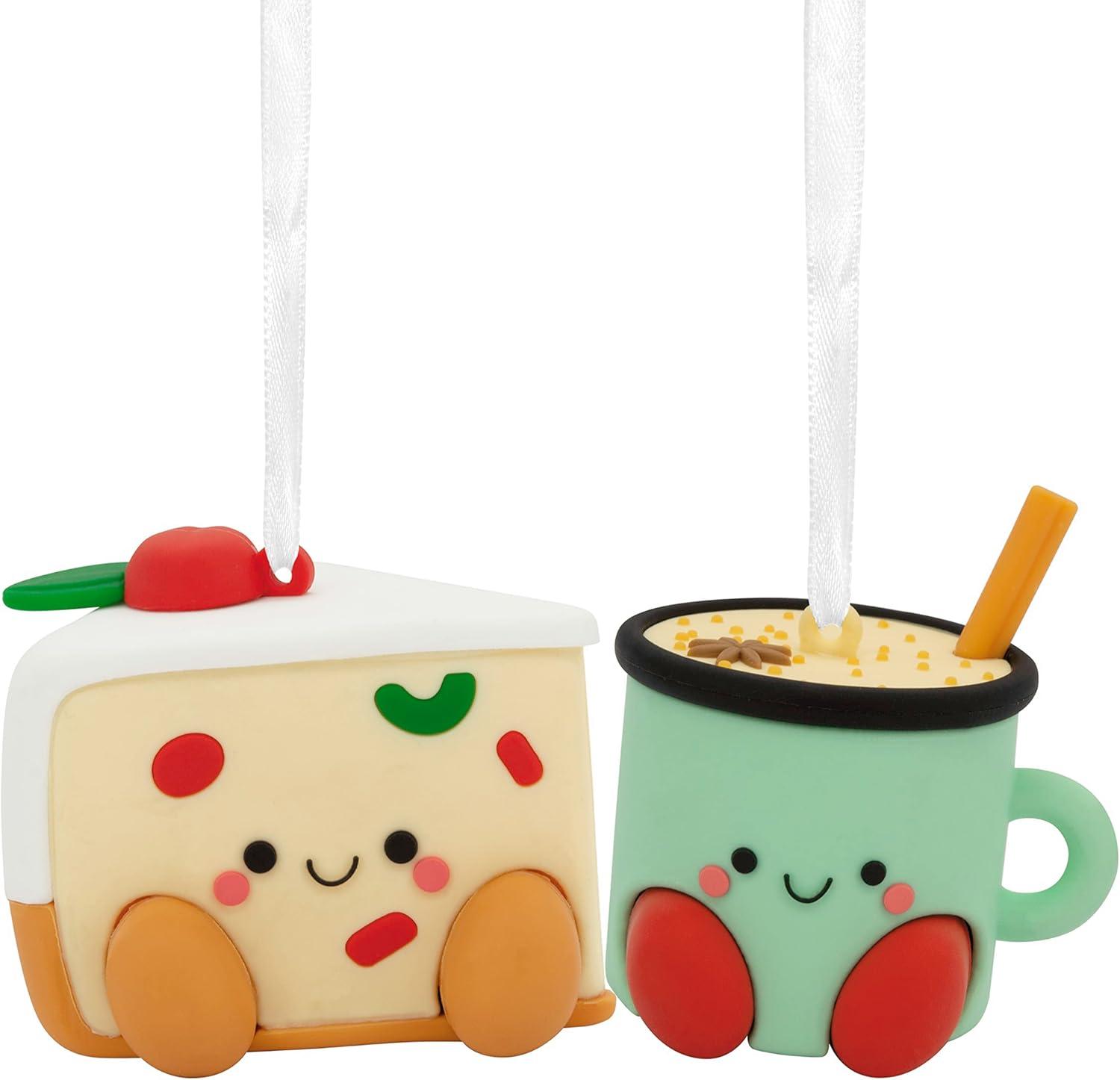 Hallmark Better Together Shatterproof versus Eggnog Trending Christmas Ornaments Set… Comped $$ benefits tested!