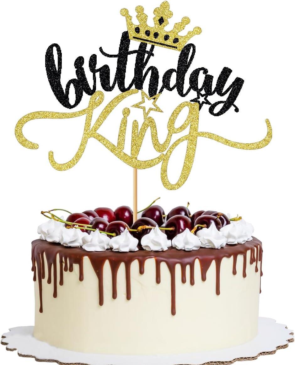Surprising Cake Showdown: Tested Glitter Prince vs. Gender Black Topper… Trending Decor Fight!