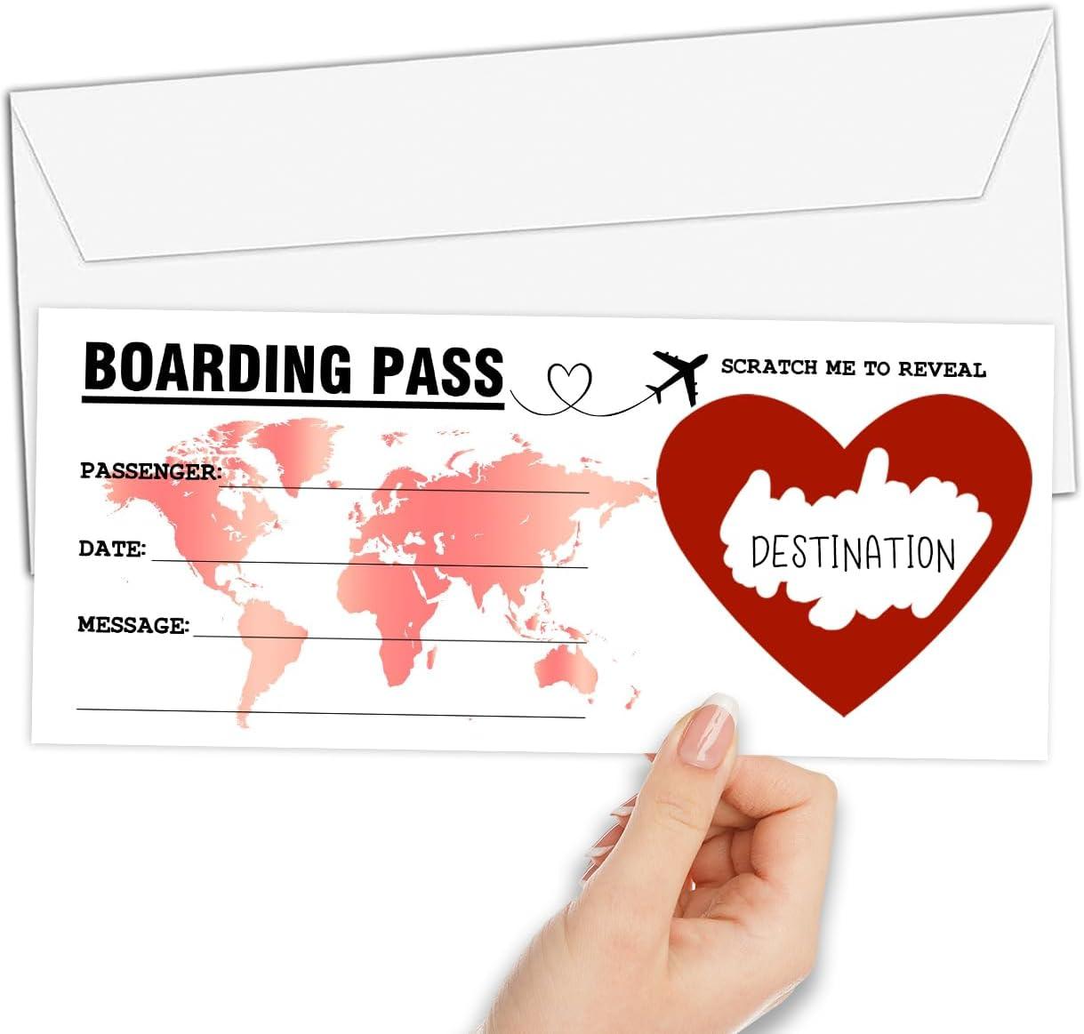 Scratch Surprise Boarding Pass vs. Travel Card - Tested For GIFTS... Which Wins?