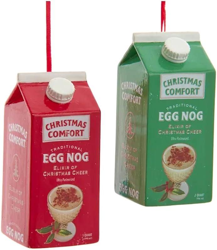 Bridge Eggnog Ornament Set – Tested For Holiday Style With Fundesigns... Perfect装饰 %%product_category%% Use Case
