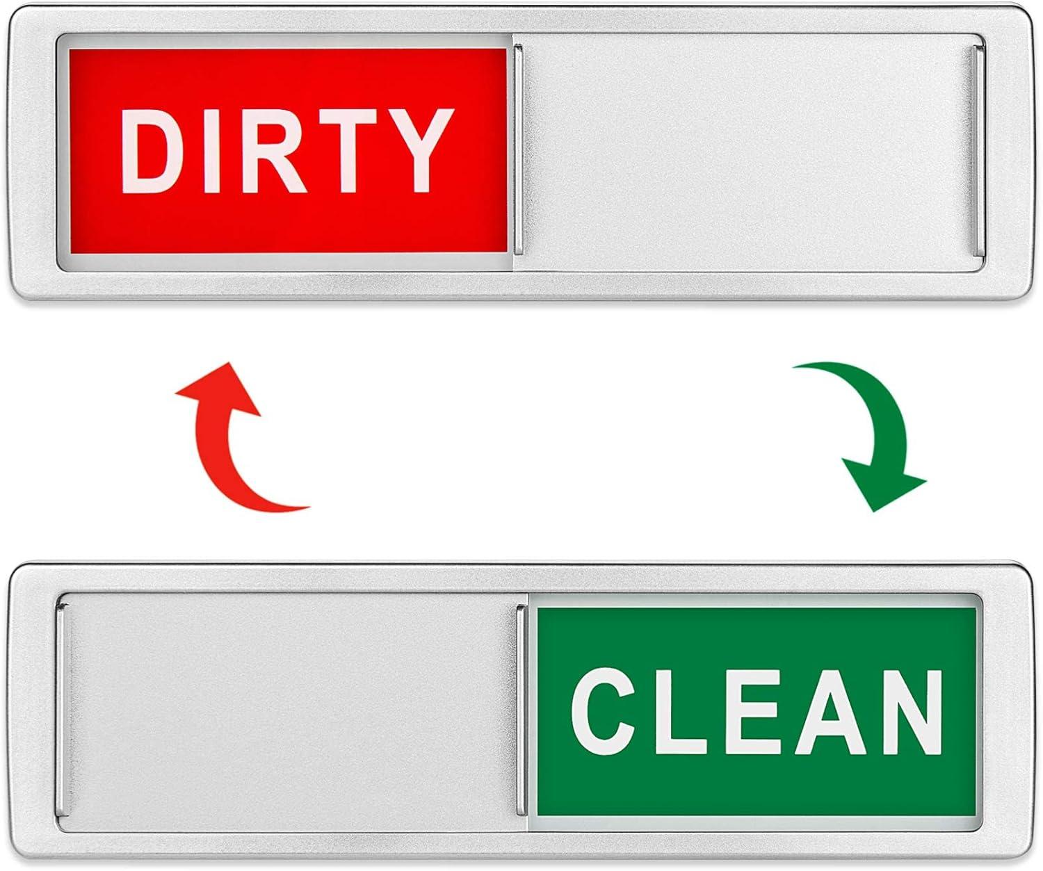 Magnet Clean Sign: Tested Versus Shutter Insight | Dishwasher Helper (Silver)...Dirty?