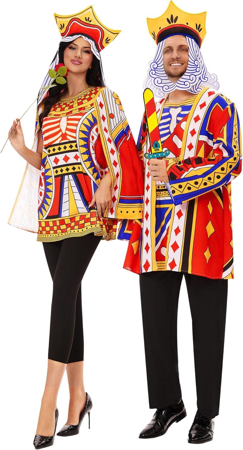 Funny King & Queen Halloween Costumes: Surprising Versus Compared… Perfect Pair Fun!