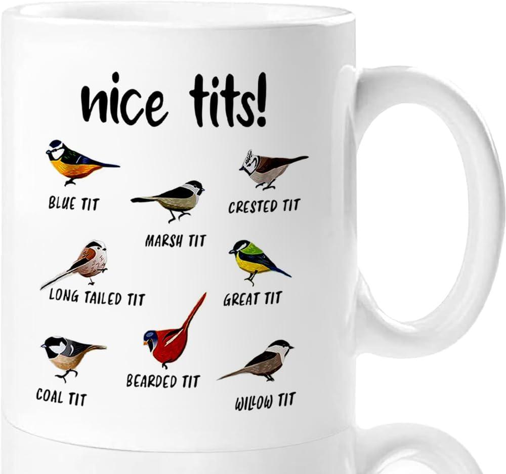 Nice Tits Bird Mug Versus Jigfoxy Coffee: Tested For Bird Lovers