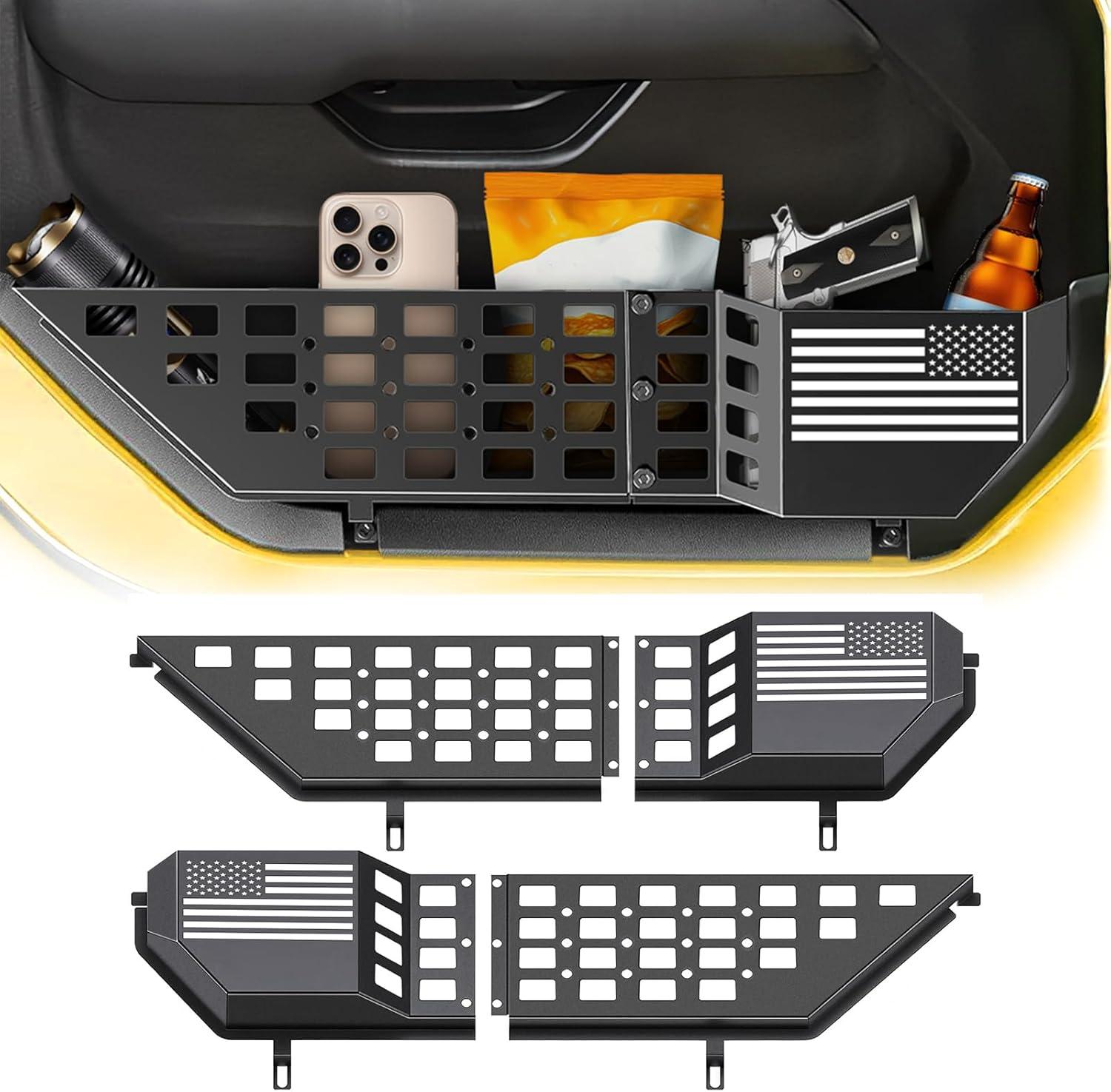 Jeep Door Storage: Compared, Sturdy Pocket organizer for Wrangler JL... Accessory Buyer's Insight
