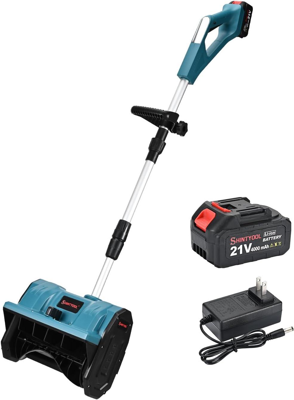 Shintyool Showdown: Surprising Snow Versus Snow Shovel… 4.0Ah Power Big!