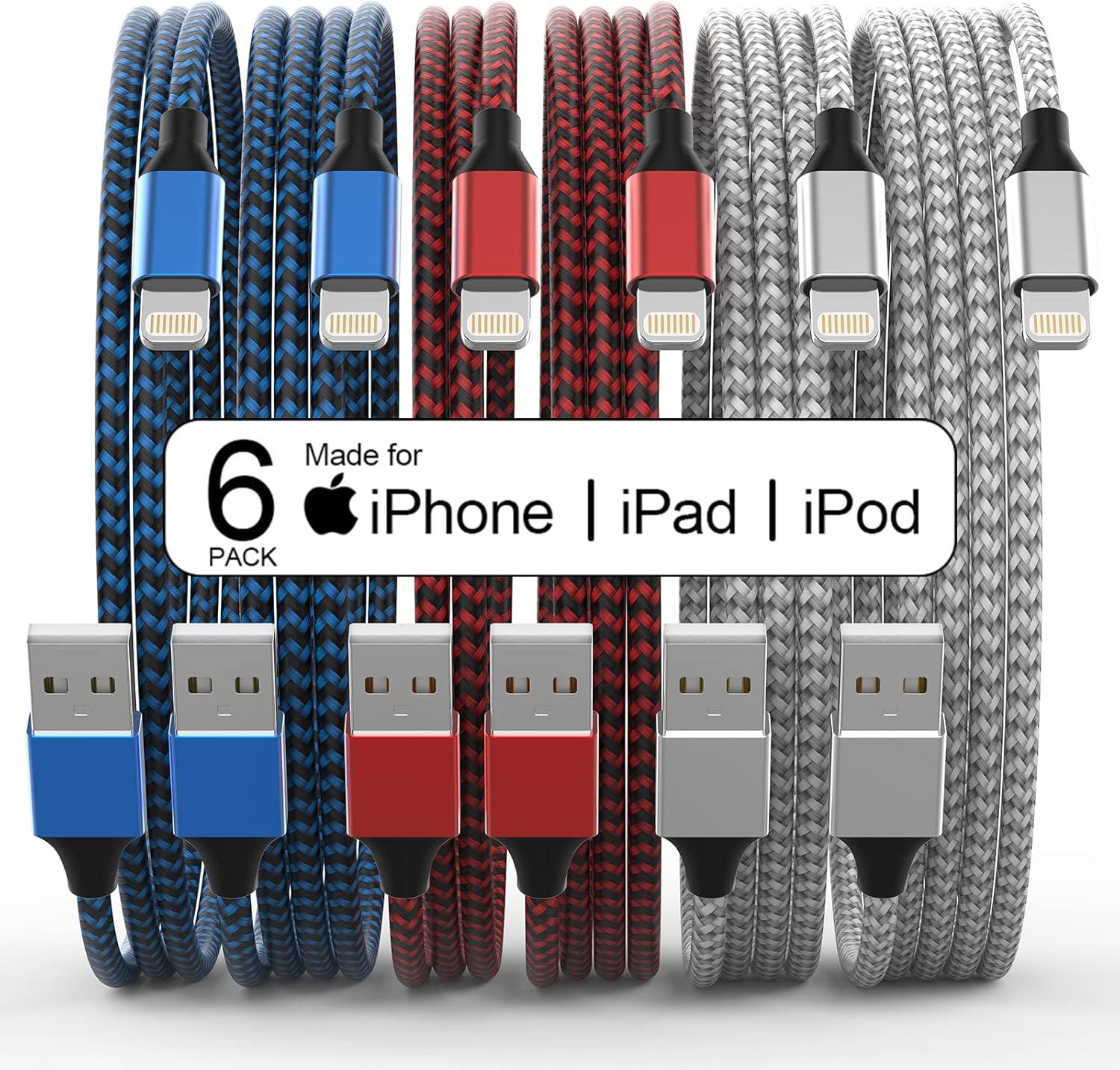 MFi Tested: 6Pack Nylon Charger, Fast & Durable... iPhone Versus Mining Hot Category!